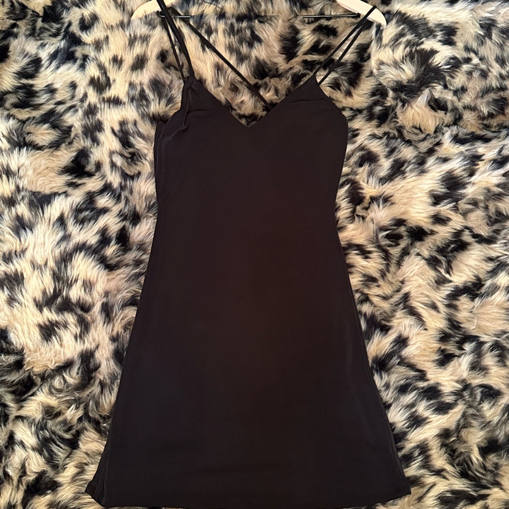 Princess Polly Black Mini Dress